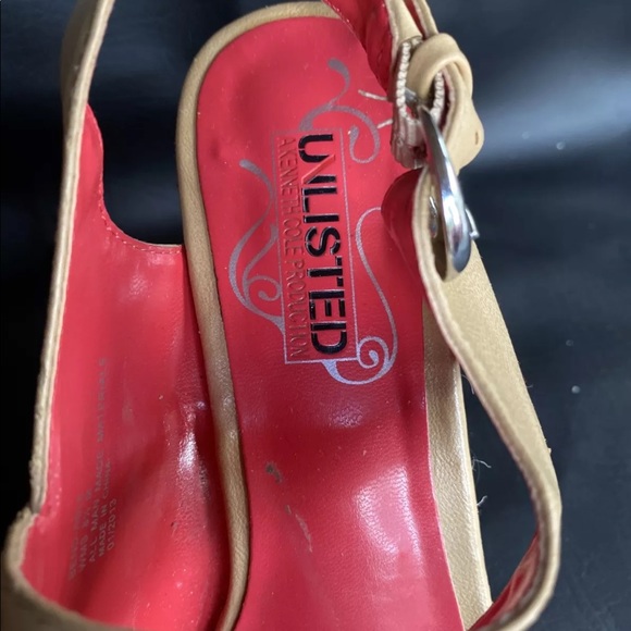 Unlisted Kenneth Cole colorful Wedge Sz 8.5_524 - Picture 3 of 5